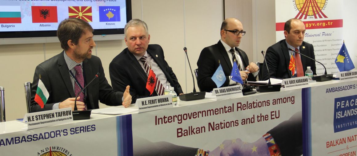 Ambassadors Series Panel #2 Discusses Relations between Balkans and EU