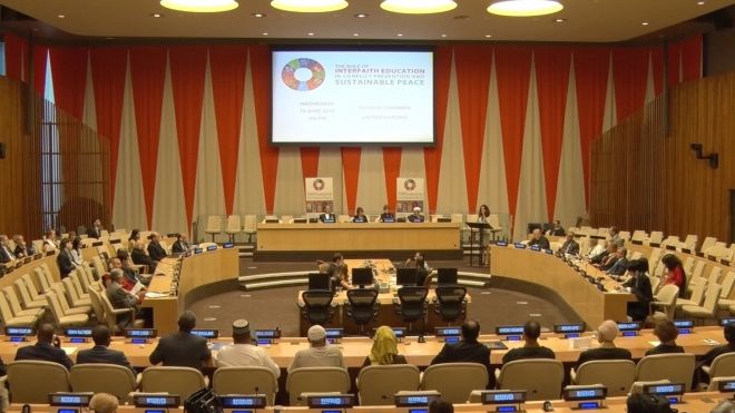 UN Interfaith Conference: "The Role of Interfaith Education in Conflict Prevention and Sustainable Peace"