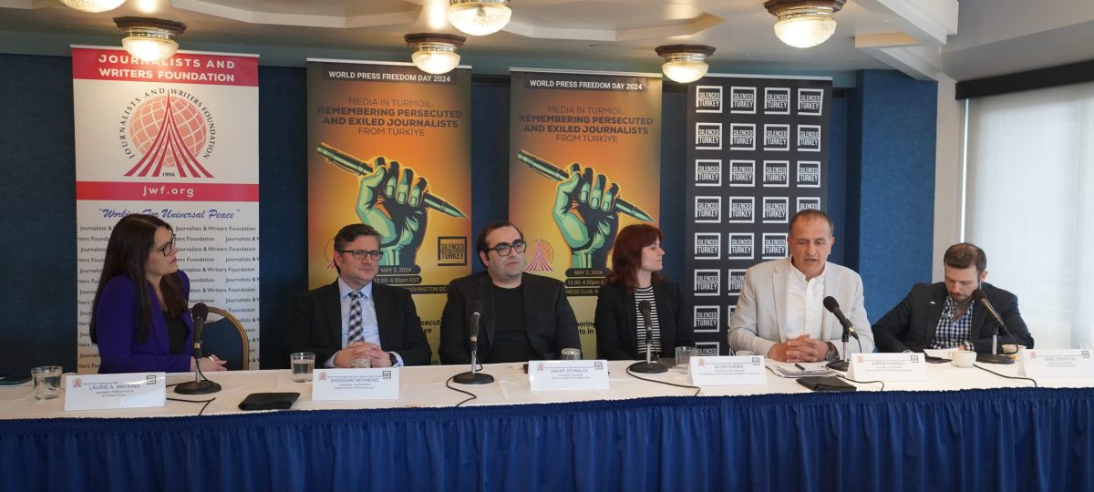 Ekrem Dumanli 2, JWF WPFD 2024 Event - Panel 2, Exiled Journalists from Turkey Ekrem Dumanli 2, JWF WPFD 2024 Event - Panel 2, Exiled Journalists from Turkey