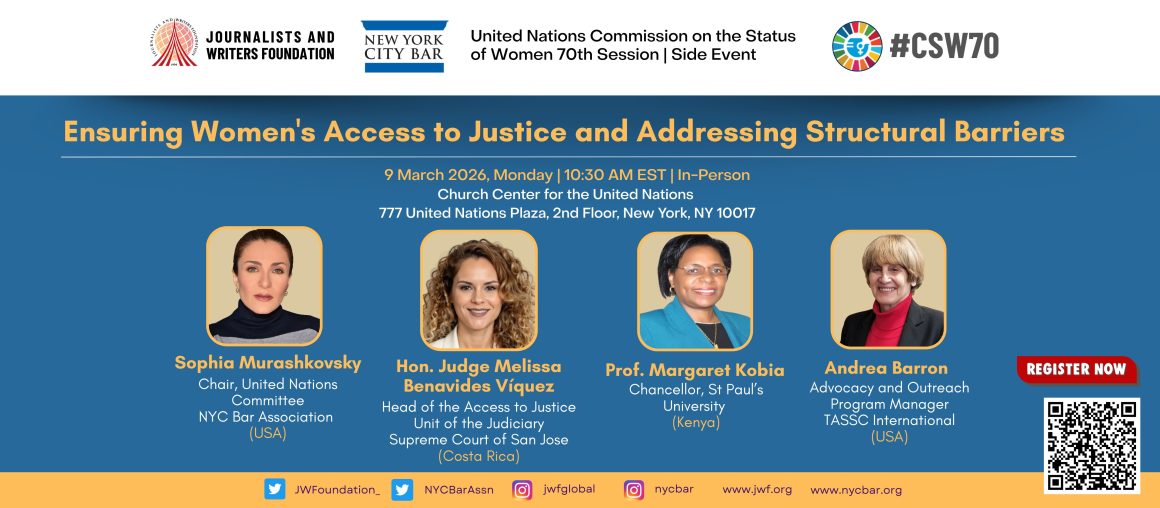 Ensuring Women`s Access to Justice and Addressing Structural Barriers