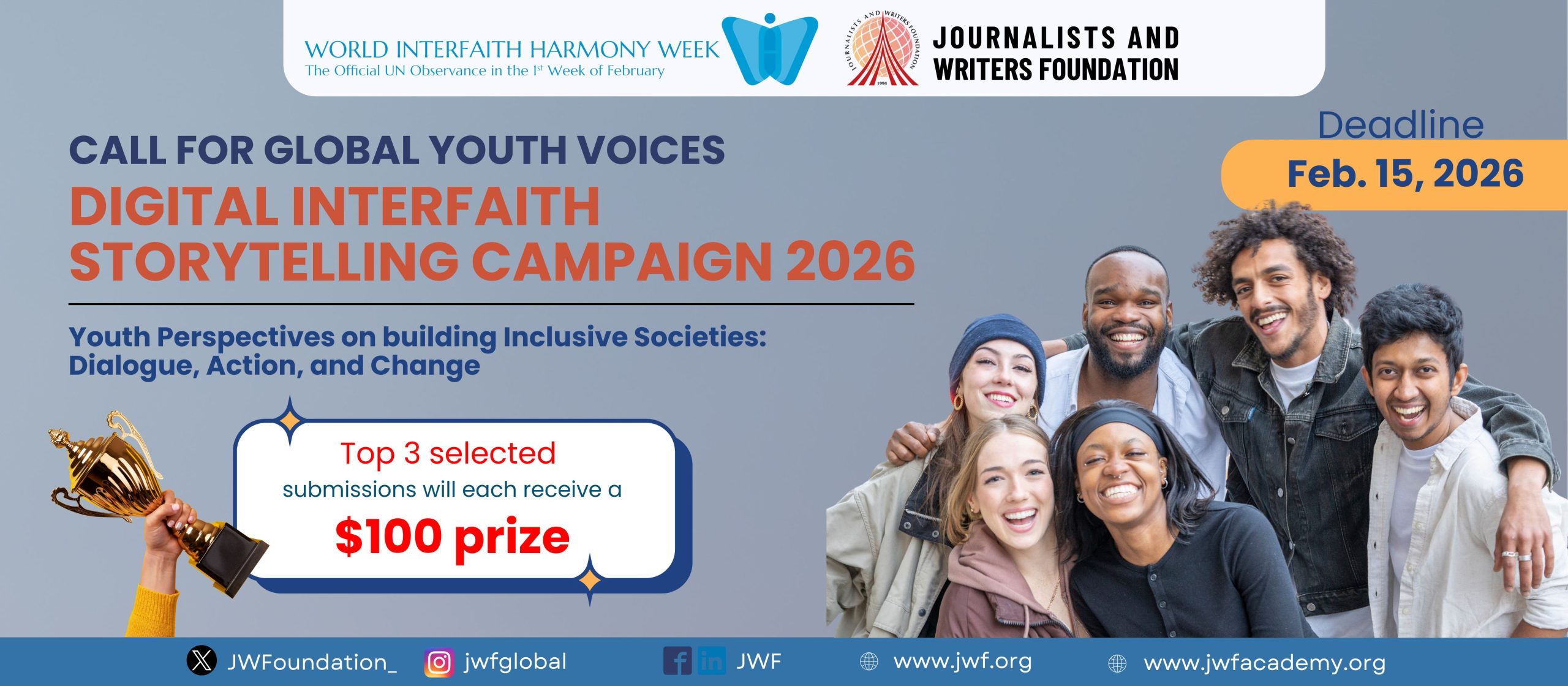 SLIDER - WIHW 2026 - Global Youth Voices
