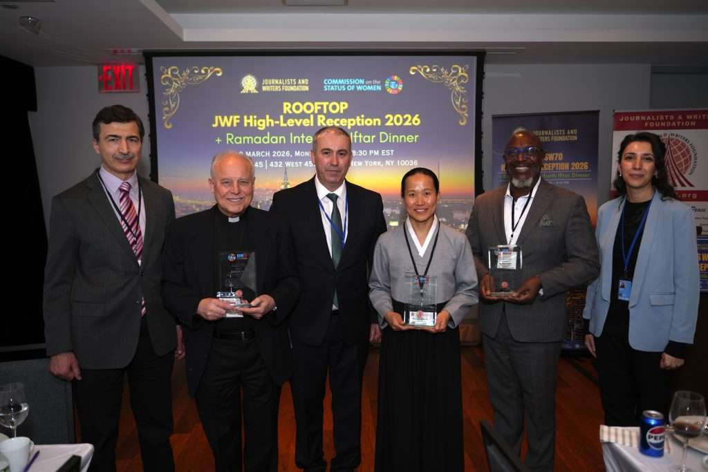 Journalists and Writers Foundation hosted the JWF High-Level Reception and Ramadan Interfaith Dinner during the CSW70 Session