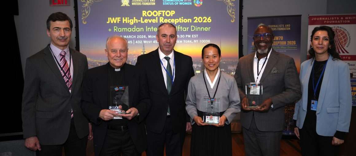 Journalists and Writers Foundation hosted the JWF High-Level Reception and Ramadan Interfaith Dinner during the CSW70 Session