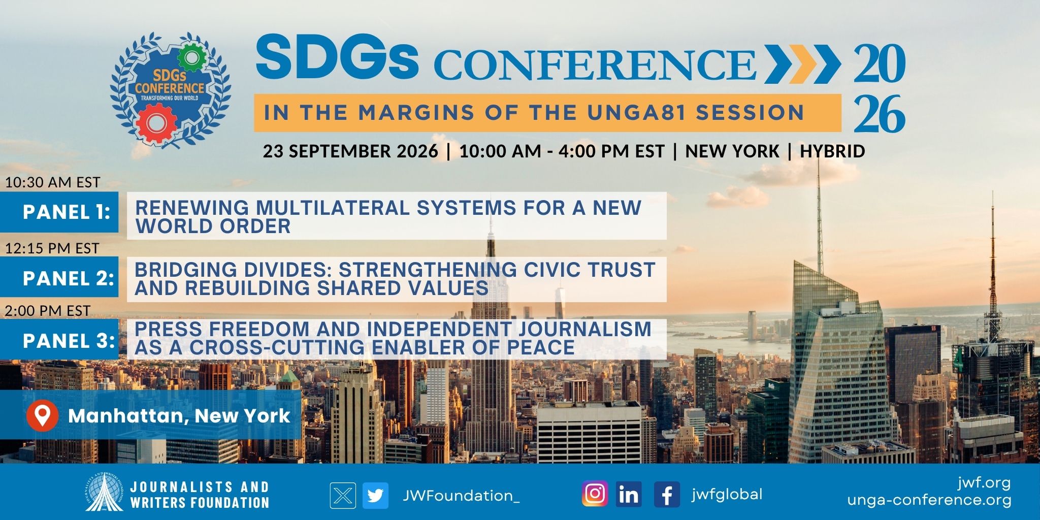 SLIDER - SDGs Conference 2026